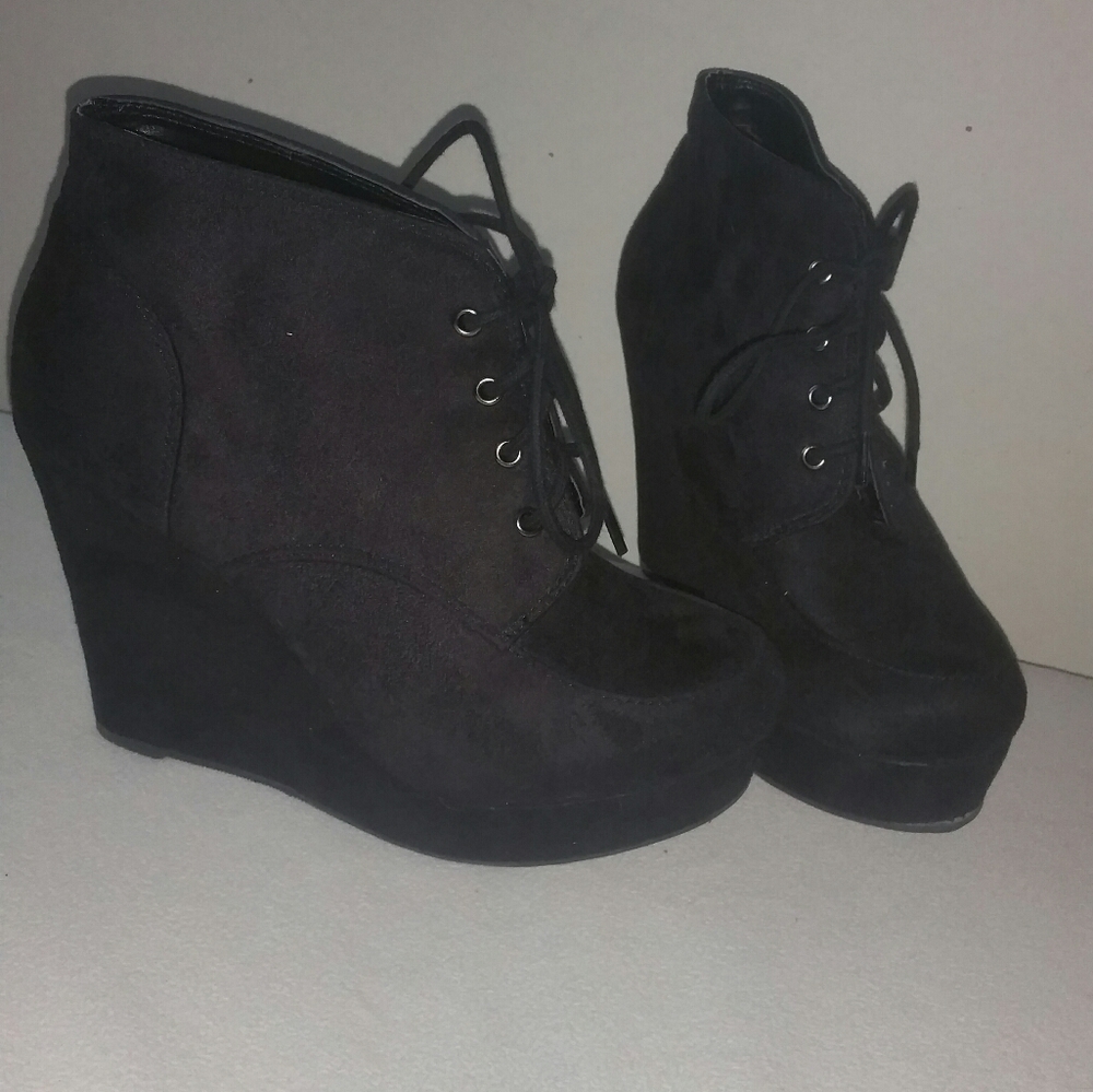Ankle high booties